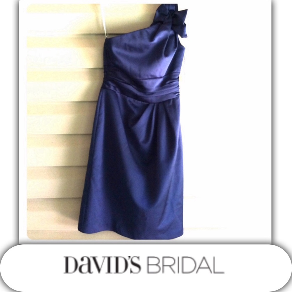 David’s Bridal Blue Formal